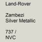 Preview: Land-Rover, Zambezi Silver Metallic, 737 / NVC.